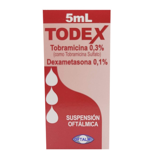 TODEX SUSP OFT X 5 ML OFTALMI