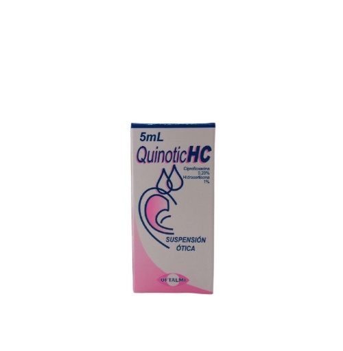 QUINOTIC HC SUSP OTICA X 5 ML OFTALMI