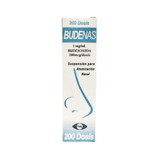 BUDENAS ATOM NASAL 100 MCG X 200 DOSIS OFTALMI