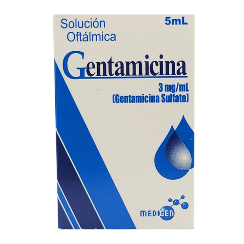 GENTAMICINA SOL OFT 0.3% X 5 ML OFTALMI