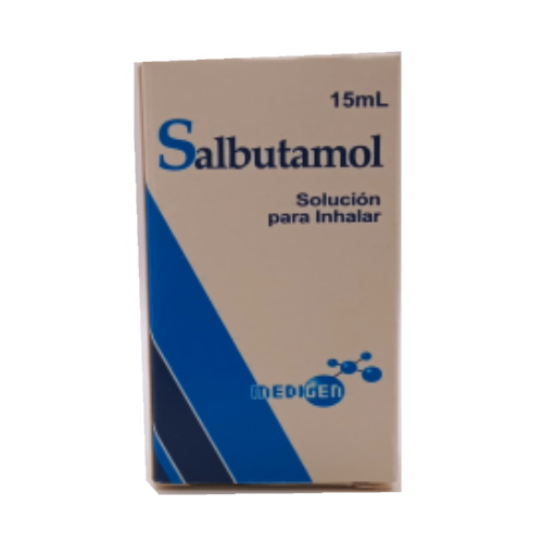 SALBUTAMOL SOLUC P/ INHAL X 15 ML MEDIGEN OFTALMI