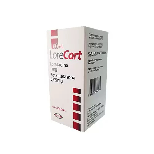 LORECORT 1/.05 MG X 60 ML OFTALMI