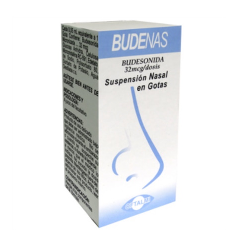 BUDENAS SUSP NASAL GOTAS 32MCG/DOSIS X 15 ML OFTALMI