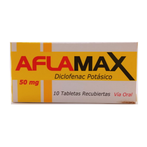 AFLAMAX 50 MG X 10 TAB OFTALMI