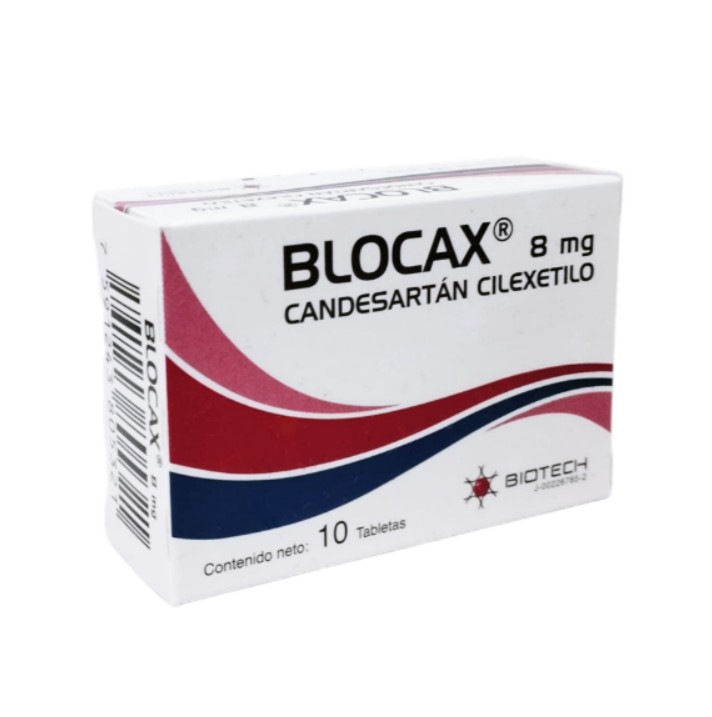 BLOCAX 8 MG X 10 TAB BIOTECH