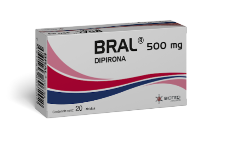 BRAL 500 MG X 20 TAB BIOTECH
