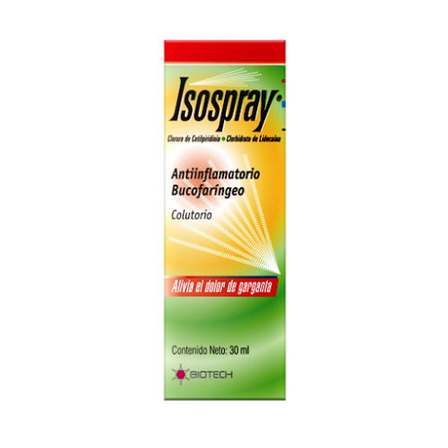 ISOSPRAY COLUTORIO AEROSOL X 30 ML BIOTECH