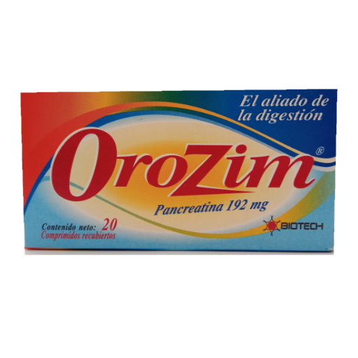 OROZIM 192 MG X 20 COMP BIOTECH