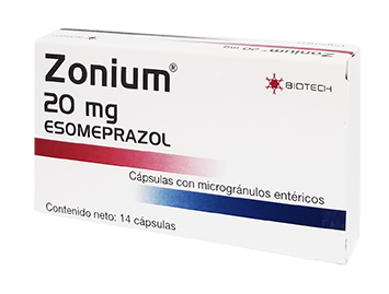 ZONIUM 20 MG X 14 CAP BIOTECH