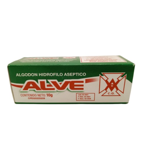 ALGODON ALVE X 10 GRS