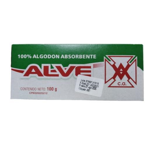 ALGODON ALVE X 100 GRS