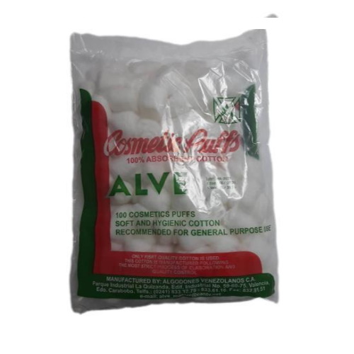 MOTAS ALGODON ALVE BLANCO X 100