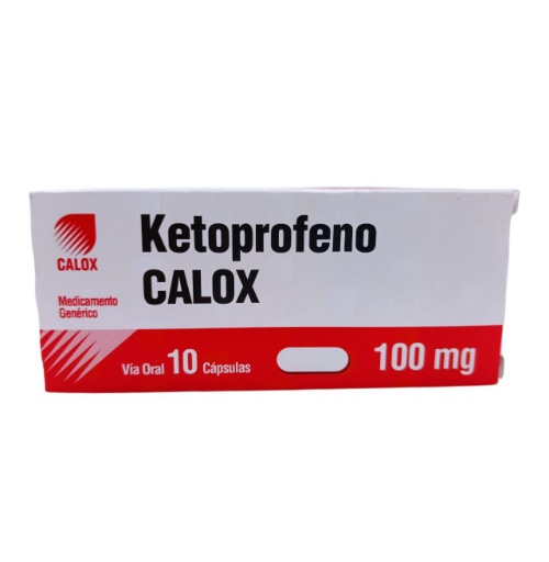 KETOPROFENO 100 MG X 10 CAP CALOX