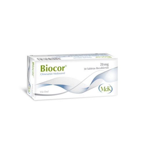 BIOCOR 20 MG X 30 TAB REC  CALOX MCK