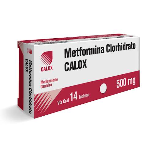 METFORMINA 500 MG X 14 TAB CALOX