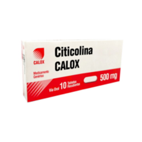 CITICOLINA 500 MG X 10 TAB CALOX