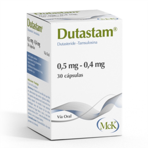 DUTASTAM 0.5 MG - 0.4 MG X 30 CAP  CALOX MCK