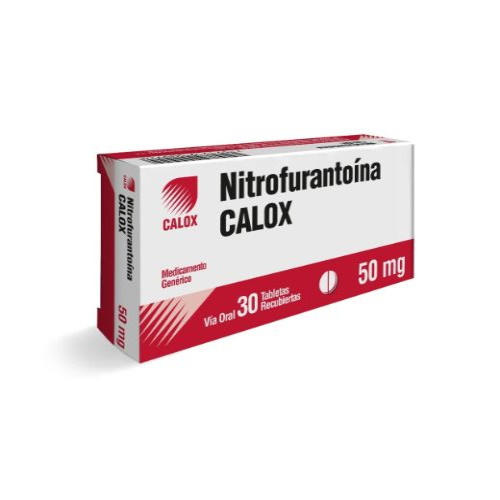 NITROFURANTOINA 50 MG X 30 TAB CALOX