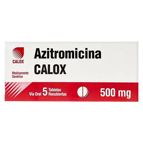 AZITROMICINA 500 MG X 5 TAB CALOX