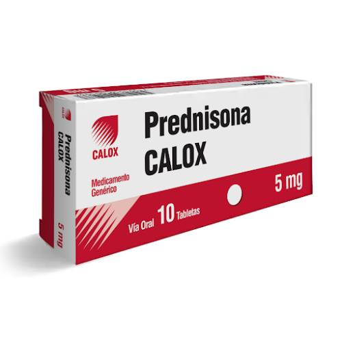 PREDNISONA 5 MG X 10 TAB CALOX