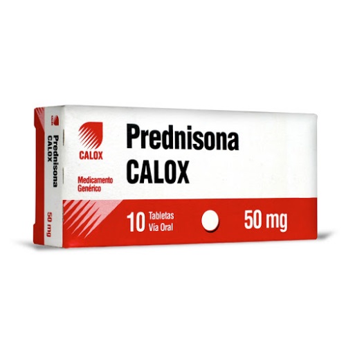 PREDNISONA 50 MG X 10 TAB CALOX