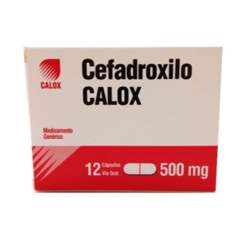 CEFADROXILO 500 MG X 12 CAP CALOX