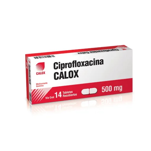 CIPROFLOXACINA 500 MG X 14 TAB CALOX