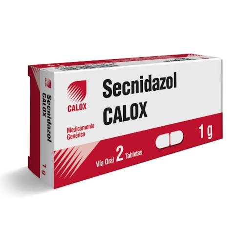 SECNIDAZOL 1 GR X 2 TAB CALOX