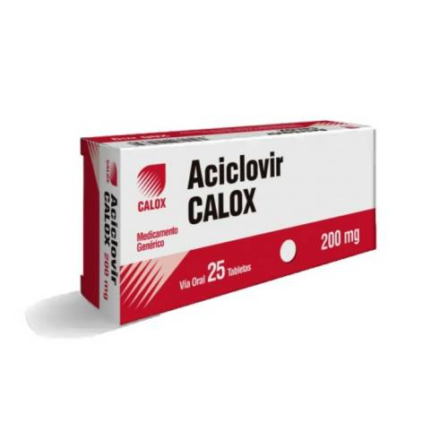 ACICLOVIR 200 MG X 25 TAB CALOX