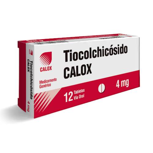 TIOCOLCHICOSIDO 4 MG X 12 TAB CALOX