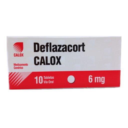 DEFLAZACORT 6 MG X 10 TAB CALOX
