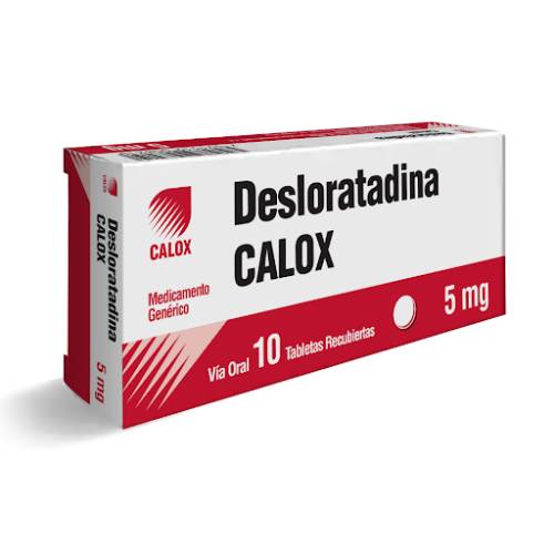 DESLORATADINA 5 MG X 10 TAB  CALOX