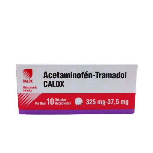 ACETAMINOFEN TRAMADOL 325/37.5 MG X 10 TAB CALOX