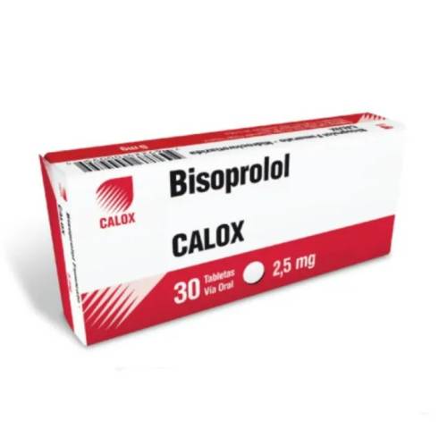 BISOPROLOL 2.5 MG X 30 TAB CALOX