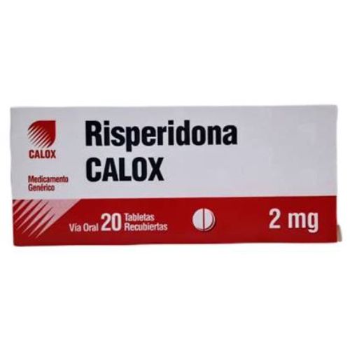 RISPERIDONA 2 MG  X 20 TAB CALOX