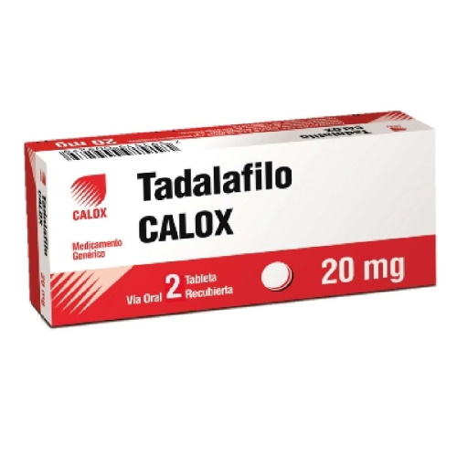 TADALAFIL 20 MG X 2 TAB CALOX