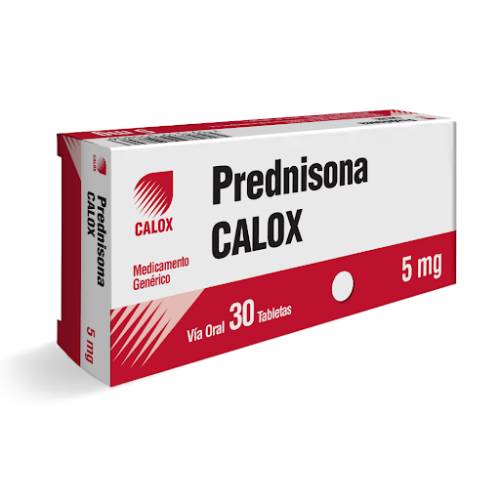 PREDNISONA 5 MG X 30 TAB CALOX