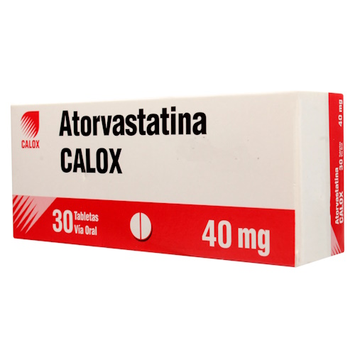ATORVASTATINA 40 MG X 30 TAB CALOX