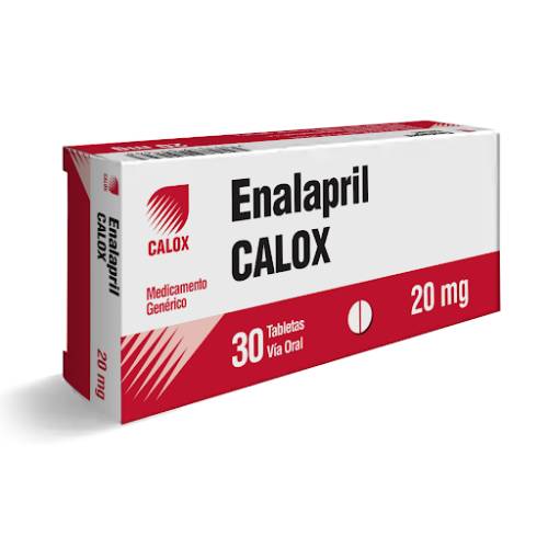 ENALAPRIL 20 MG X 30 TAB CALOX