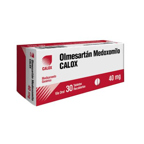 OLMESARTAN 40 MG X 30 TAB/R CALOX