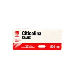 CITICOLINA 500 MG X 30 TAB CALOX