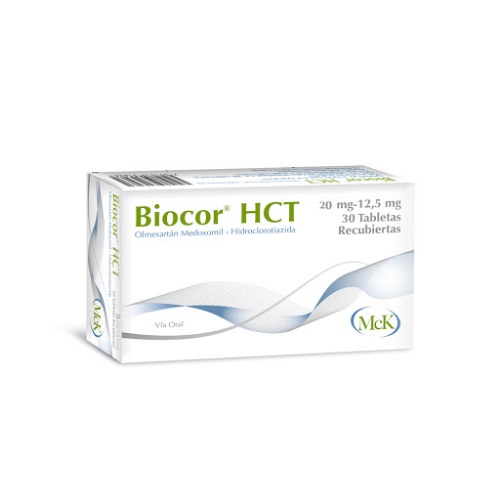BIOCOR HCT 20/12.5 X 30 TAB CALOX MCK