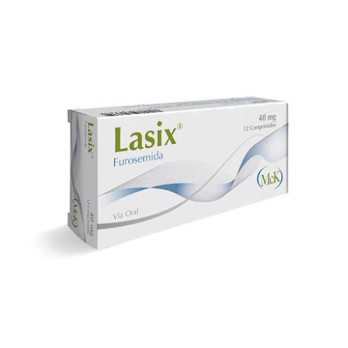 LASIX 40 MG X 12 COMP CALOX MCK