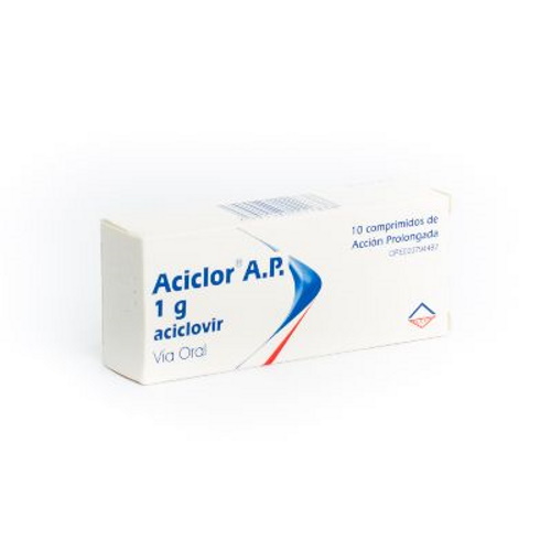ACICLOR A. P. 1 GR X 10 COMP LETI