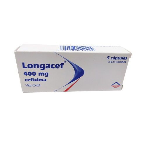 LONGACEF 400 MG X 5 CAPS LETI
