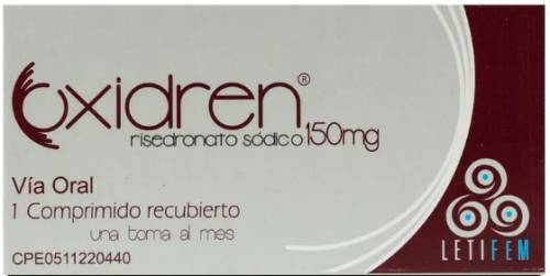 OXIDREN 150 MG X 1 COMP LETI