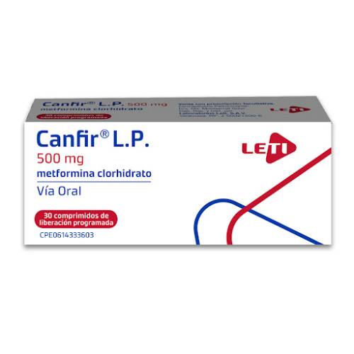 CANFIR L.P. 500 MG X 30 COMP LETI