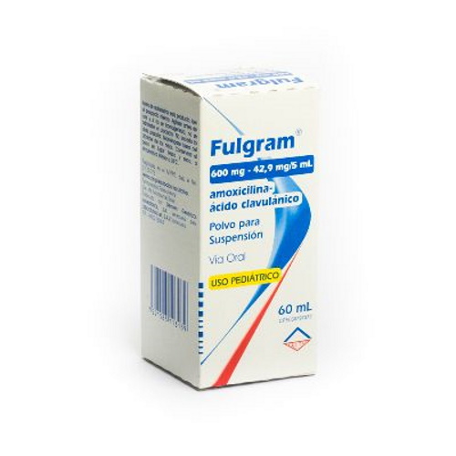 FULGRAM SUSP 600 MG X 60 ML