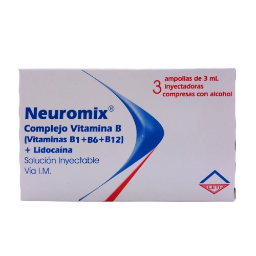 NEUROMIX CON LIDOCAINA X 3 AMP LETI