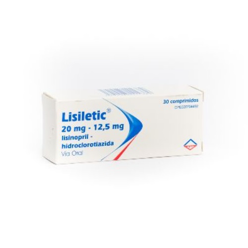 LISILETIC 20/12.5 MG X 30 COMP LETI